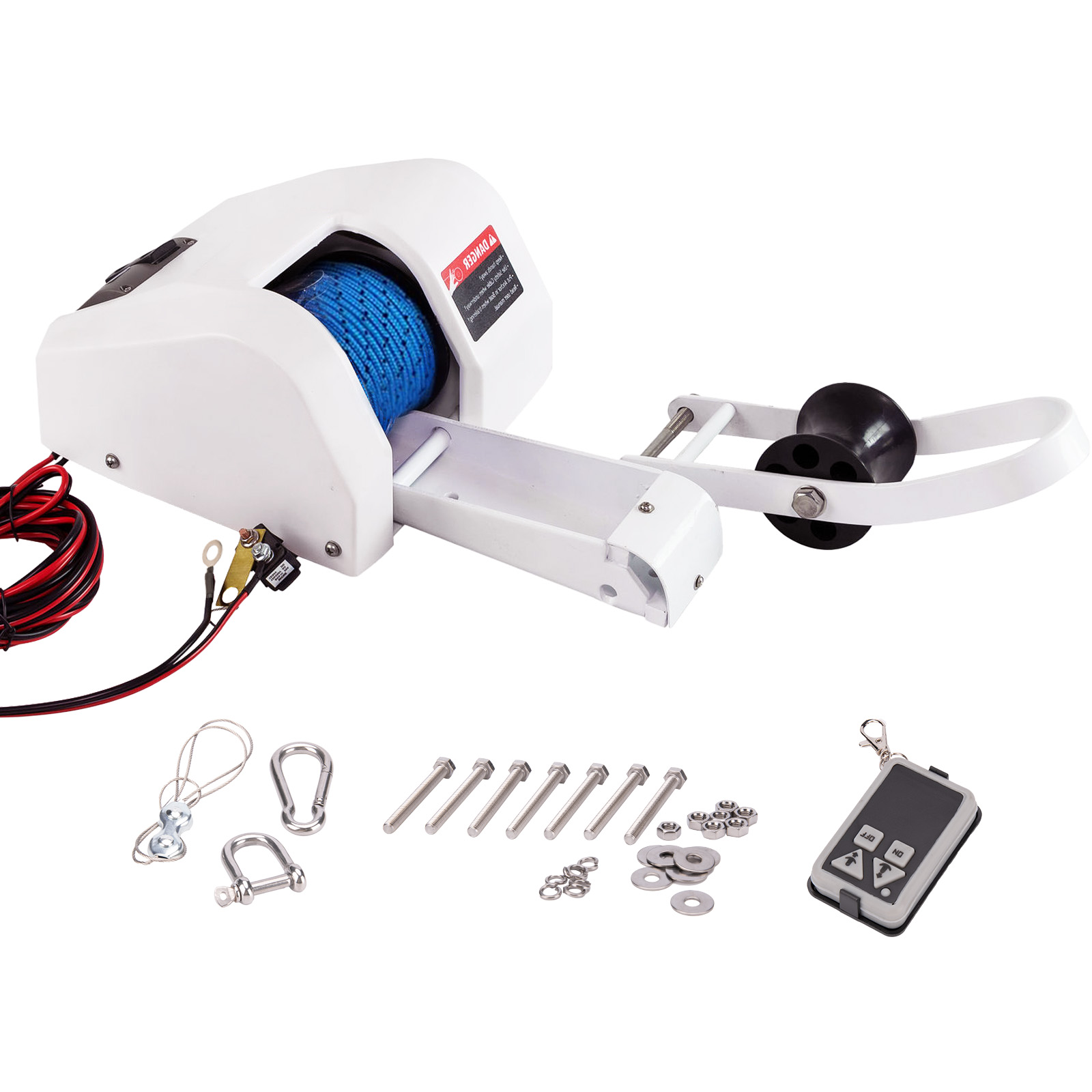 Fishing Boat Anchor - Verricello elettrico per barca pontone Ancoraggio