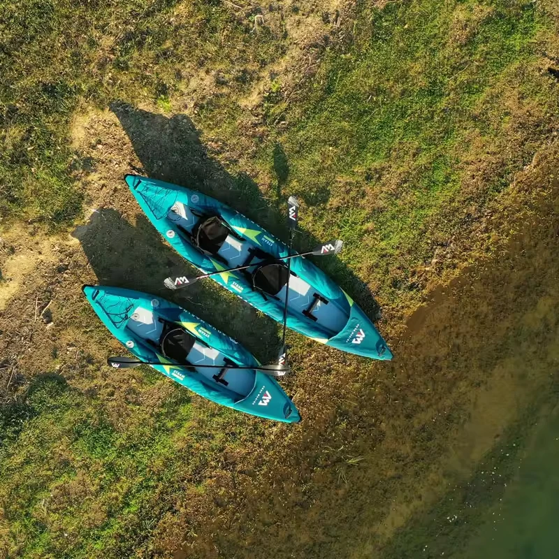 Canoa Kayak Gonfiabile 1-2 Per - Fishing Boat Paddle recensione e prezzo