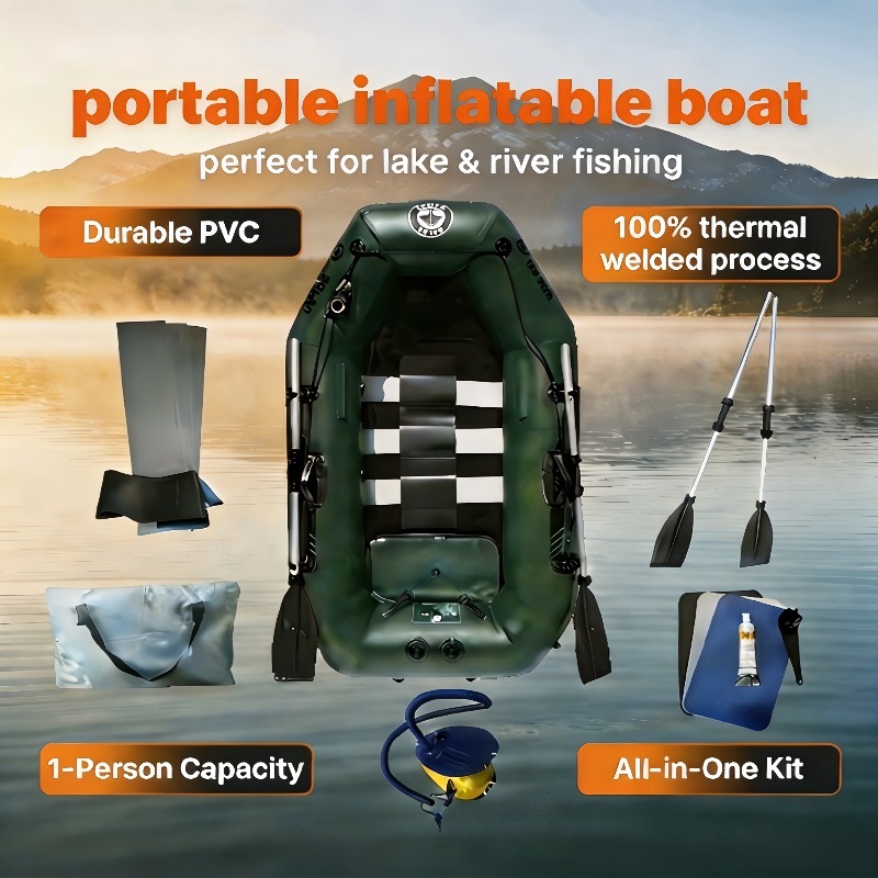 Gommone da Pesca Monoposto Eco - Fishing Boat Oar recensione e prezzo